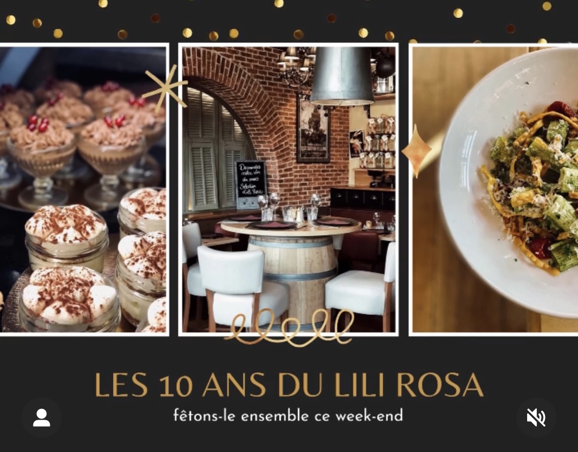 Les 10 ans du Lili Rosa - Votre restaurant pizzéria Avignon Nord